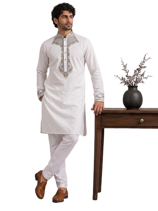 Trendy kurta white